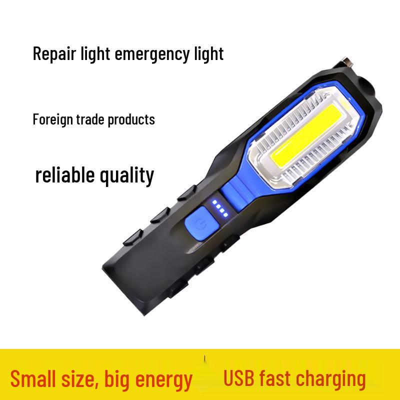 Rechargeable High-Brightness Work Light with Strong Magnet and Long Battery Life for Auto Repair and Maintenance