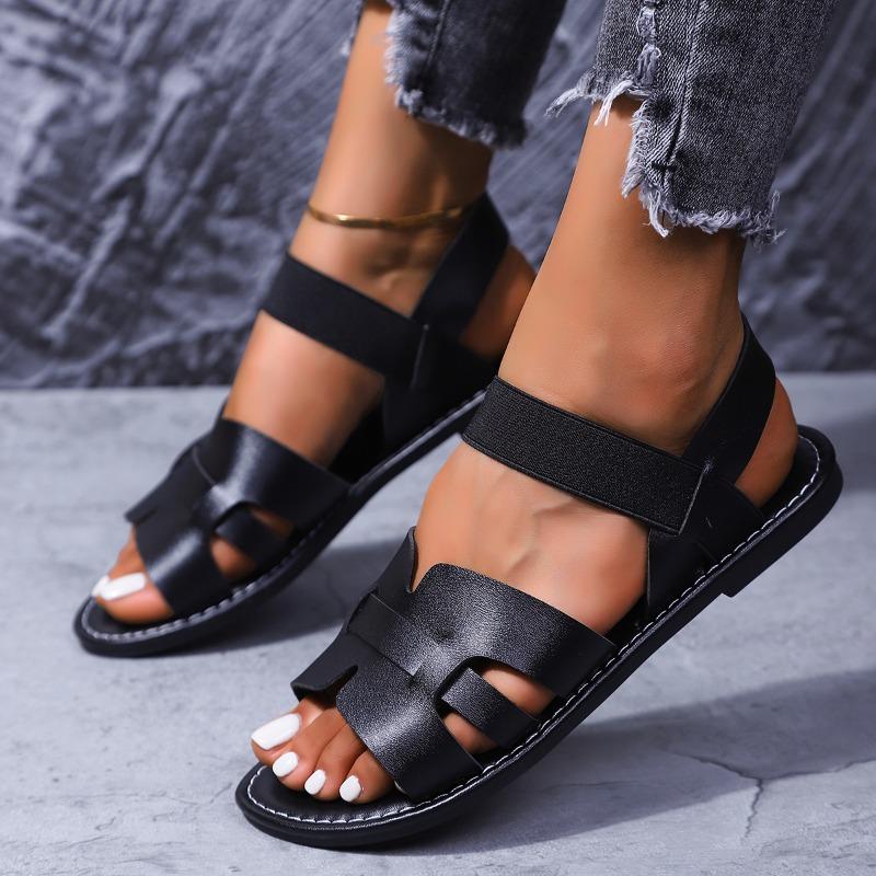 Fashion Women Flat Sandals Summer New Roman Casual Flip Flops Greek Style Shoes Breathable Comfortable Beach Slippers Women Slides Women