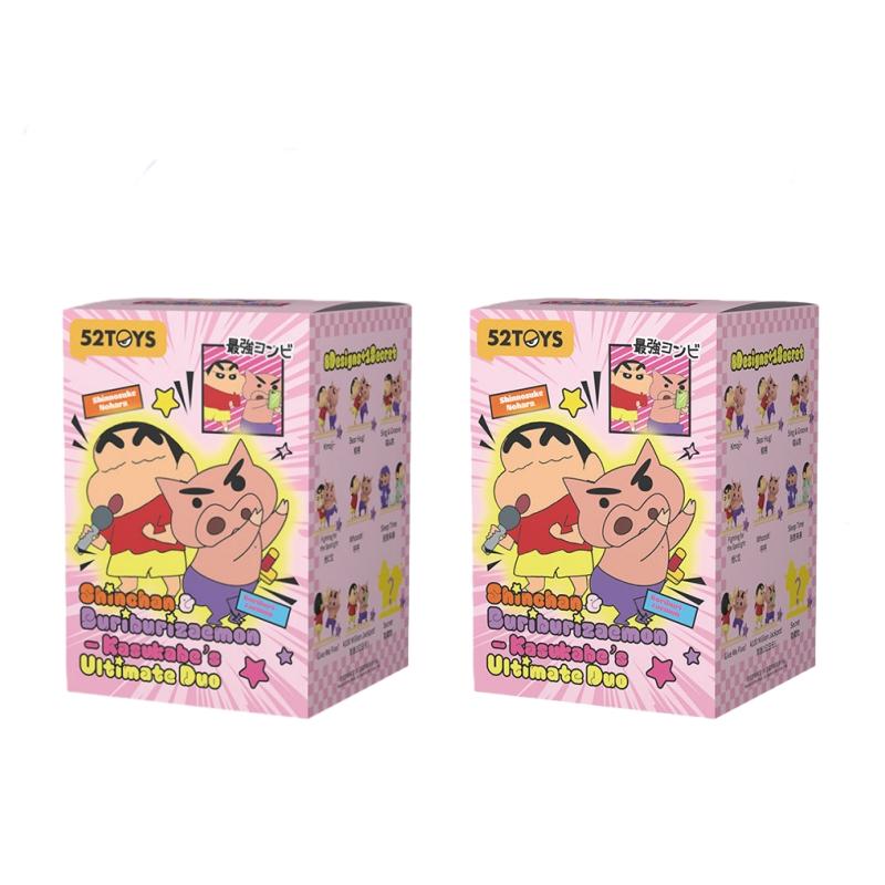 TOP TOY Crayon Shinchan Kasukabe's Strongest CP Series Cute Desktop Ornaments Children's Toys Figures Birthday Gifts