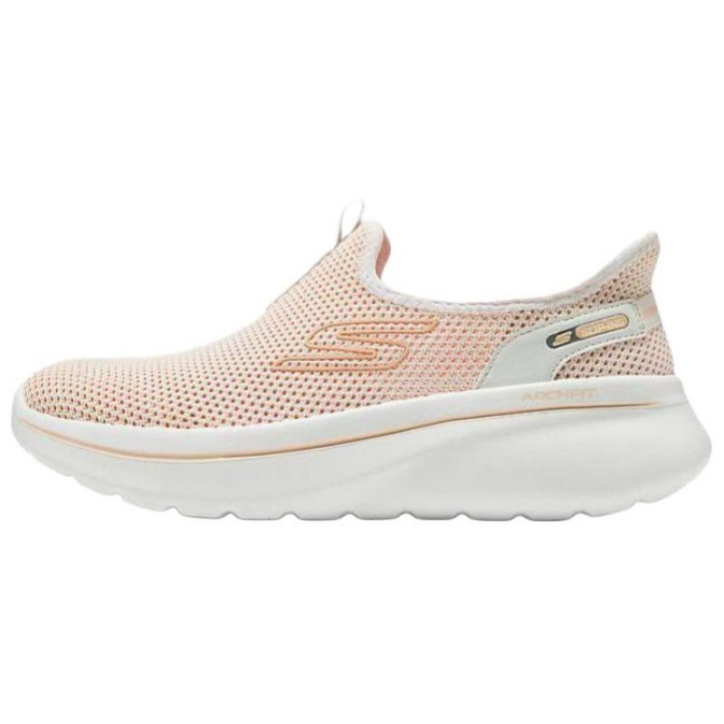 Skechers GO WALK Women Lightweight Wear Resistant Walking Shoes Orange 125854-WOR 35