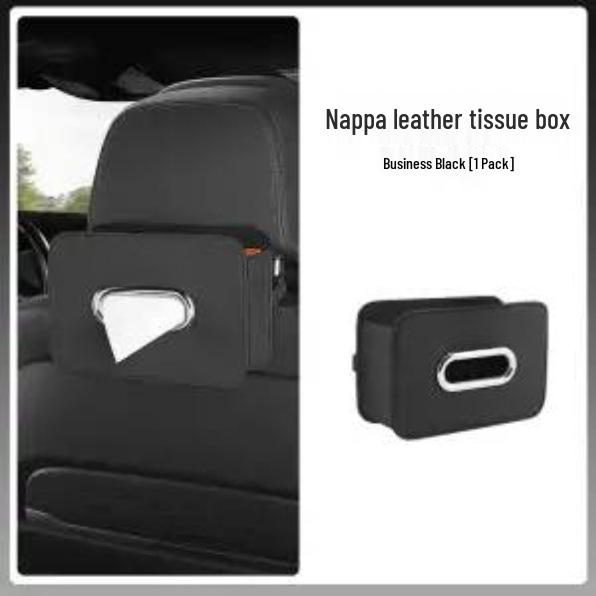 

Leapmotor Car Tissue Box for Models T03/C01/C10/C16/C11/S01 - Leather Style Accessories
