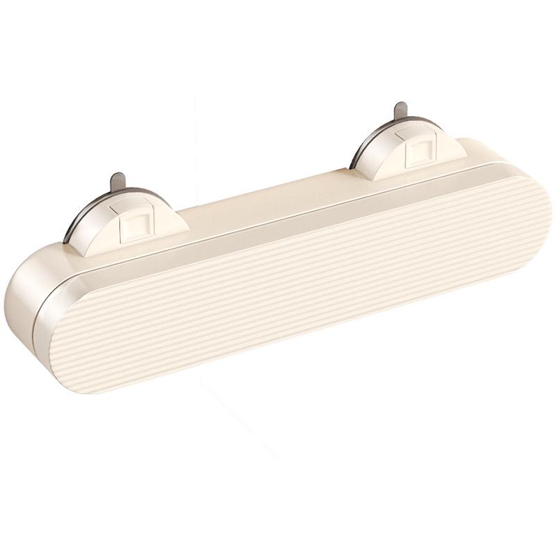 Meirui De Wall-Mount Kitchen & Bathroom Trash Can with Suction Cup and Hanging Rack