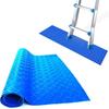 Rutschfeste Poolleiter-Matte - Schutz-Poolstufenmatte für Aufstellpools, Liner und Treppen