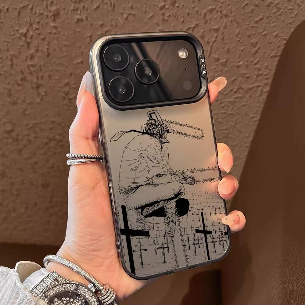 Anime Chainsaw Man Denji Phone Case For iPhone 17 Air 16 e 15 14 13 12 11 Pro Max Plus Mini SE 2020 2022
