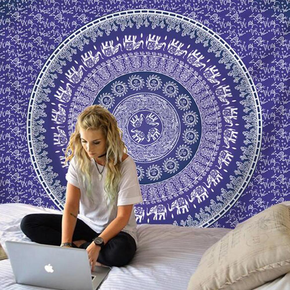 Mandala Style Pattern Printing Hanging Tapestry for Home Decoration