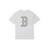 MLB Boston Red Sox T Shirt Unisex Light Heather Gray 3ATSM0233-43MGL