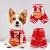 Hund Basketball Kostüm Hund Basketball Haustier Verwandeln Korb Spieler Haustier Kleidung Hund Verwandeln Kostüm