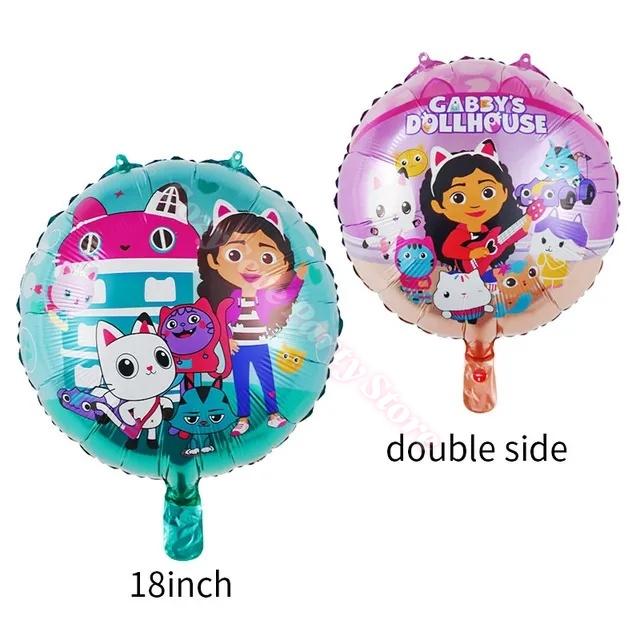 Gabby Dollhouse Birthday Party Favors Gabby Bracelets Stikers Cake Topper Balloons Classroom Rewards Party Pinata Fillers Gifts