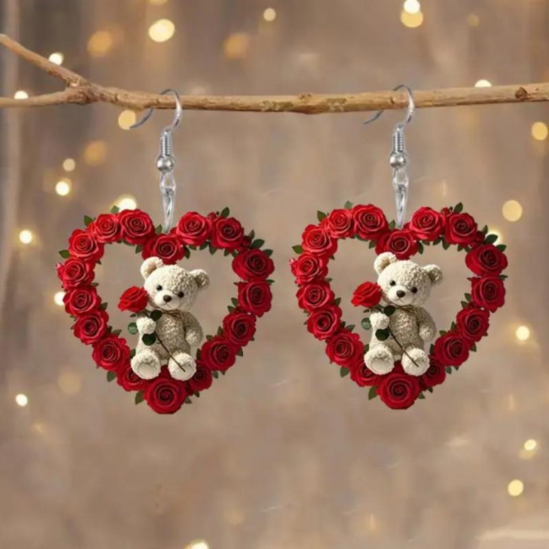 Fashion heart earrings