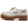 Urban Outdoor Comfortable Versatile Durable Increased Height Low-Top Lifestyle Casual Shoes Women Sneaker Beige A64F4EM2