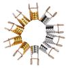 5pcs Reusable Nails Form Nail Art Aluminum Holder Extension Nail Tool Holder Acrylic Extension Equipment Nail Art Manicure Tools