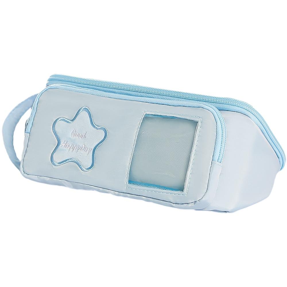 Handheld Korean Pencil Case Multilayer Ins Pencil Pouch Y2K Star Stationery Bag  Stationery Holder