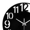 Acrylic Wall Clock Festival Gift Modern Style Creative Quiet Easy to Read Big Wall Clock for Bedroom Office Kitchen Hotel Decor