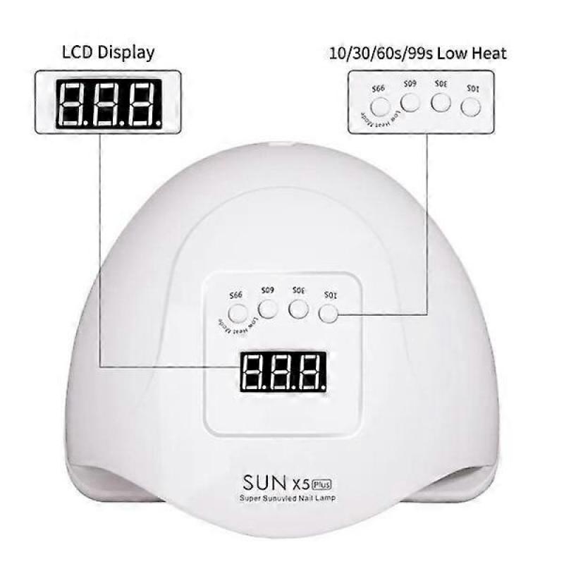 Nageltrockenlampe für Nagel-UV-Gel-Politur SUNX5 PLUS EU