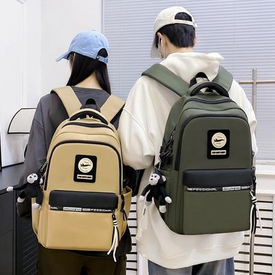 New Men's Outdoor Large Capacity Backpack Leisure Sports Backpack School Bag Commuter Travel Couple Backpack