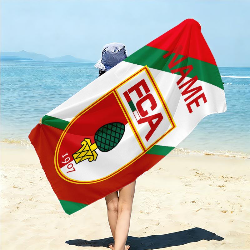 Personalized Portugal's National Emblem Beach Towel Microfiber Beach Towel Thin Absorbent for Beach Swimming Yoga Bath Sports. 0910170