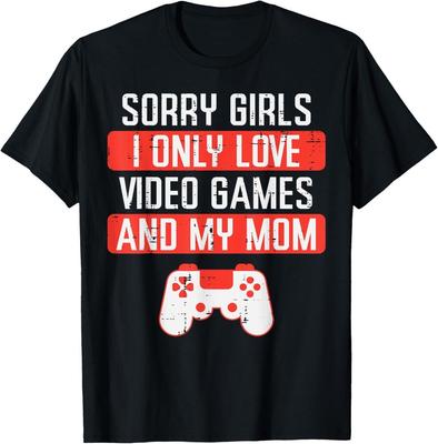 Sorry Girls Love Video Games Mom Valentines Day Toddler Boys T-ShirtTRENDIN<wbr/>G Unisex T-Shirt