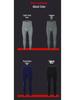 Herren High Waist Plus Samt Thermohose - Dick, warm und dehnbar für Herbst und Winter.