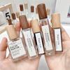 Retro Wooden Lid Perfume Decanter: Portable 10ml Glass Spray & 5ml Press-type Bottle Sample.