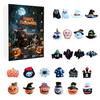 Halloween Advent Calendar 2025 24 Days Countdown Calendar with 24 Pcs Mini Dolls Collectible Figures for Boys Girls Teens Adults