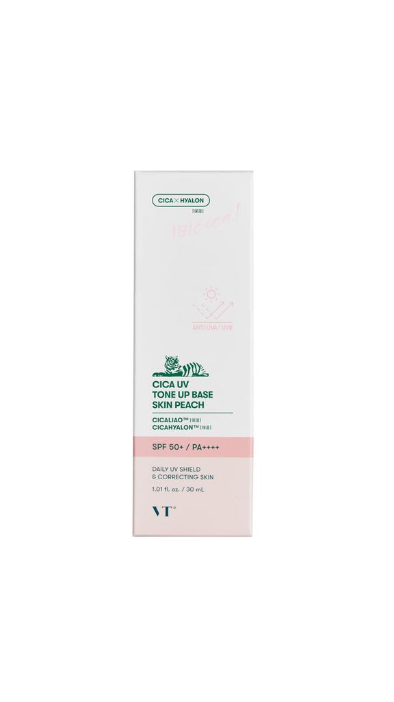VTCOSMETICS T Cica UV Tone Up Base Sensitive Skin Dry Skin Skin Care Makeup Base UV Care Healthy Color Transparency Korean Cosmetics CICA (V