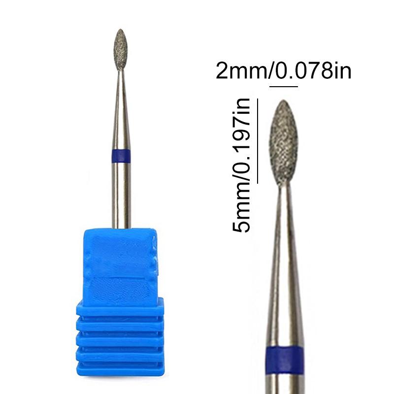 Diamond Milling Cutter Nail Drill Bits Set For Manicure Accessory Pedicure Eletric Machine Nail Bit Brush Burr Tool