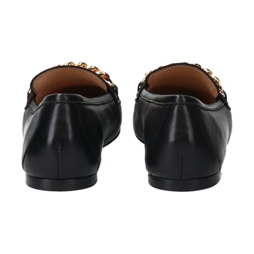 Fabio Rusconi Square Toe Chain Flat Loafers F41645 Women's Sizes 24.5cm-25.0cm