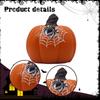 Halloween Pumpkin Statue Decorative Figurine Decoration Art Crafts Desktop Ornament for
