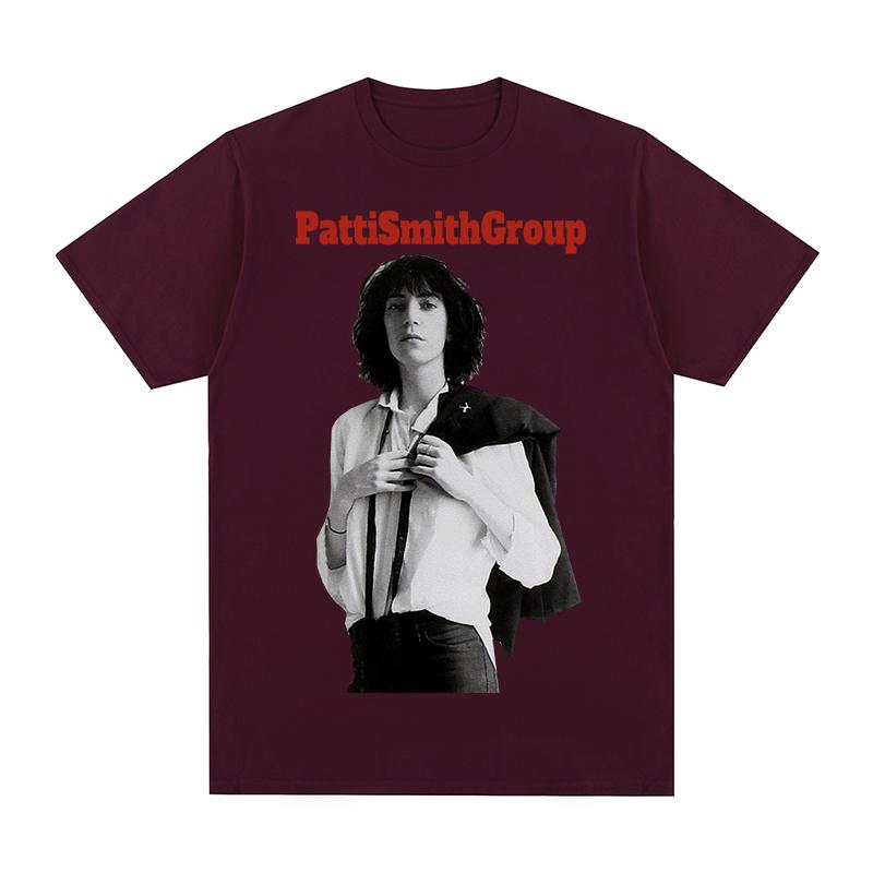 Patti Smith Group Vintage T-Shirt Europäisch Amerikanisch Y2k Baumwolle Herren T-Shirt Neues Tee T-Shirt Damen Oberteile