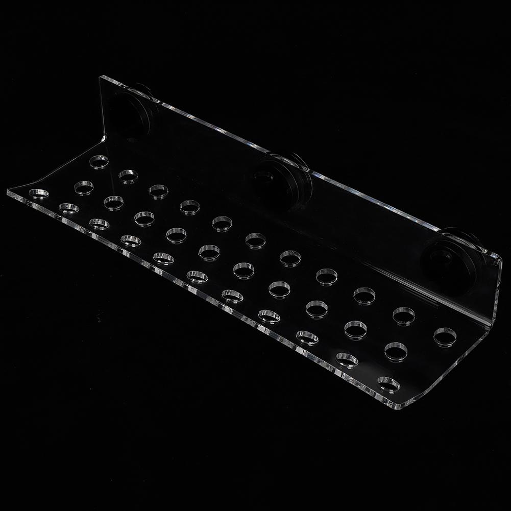 Aquarium Meerwasser Korallen Racks Halterung Halter Fischtank Knopfframe Verbesserter Saugfuß 32 Löcher