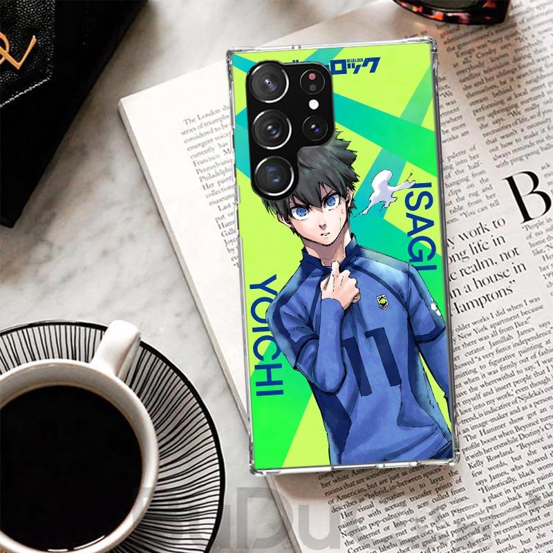 

Горячий аниме Blue Lock Чехол для Samsung Galaxy S23 S22 S24 S25 Ultra S21 Plus S20 FE Чехол для телефона S10 + S10E S25U Принт Coque Samsung S10 Plus
