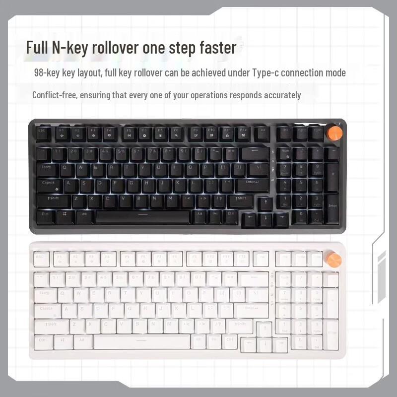 Lenovo MK9 Gasket Wired Mechanical Keyboard