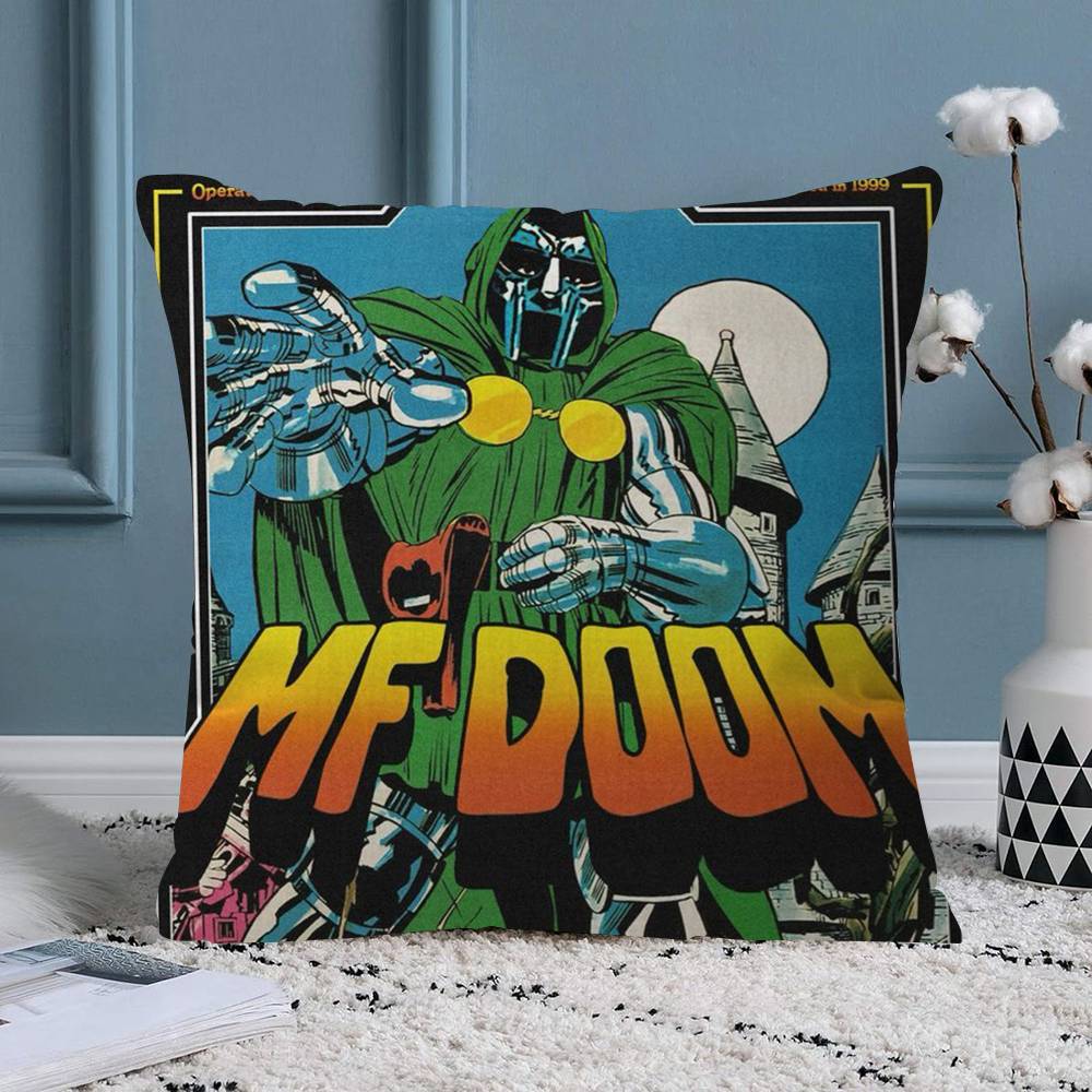 MF DDoom Madlib Pillow Cover for Bedroom Room and Living Room Sofa Decorative Cushion Cover