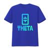 Theta Crypto Token Coin Print T Shirt Fashion Vintage Washed Soft Stretched Streetwear Casual Homme Comfortable Graphic