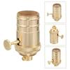 Antique Brass Lamp Socket Holder Retro Copper Chandelier Lamp Holder  Floor Lamp Restoration