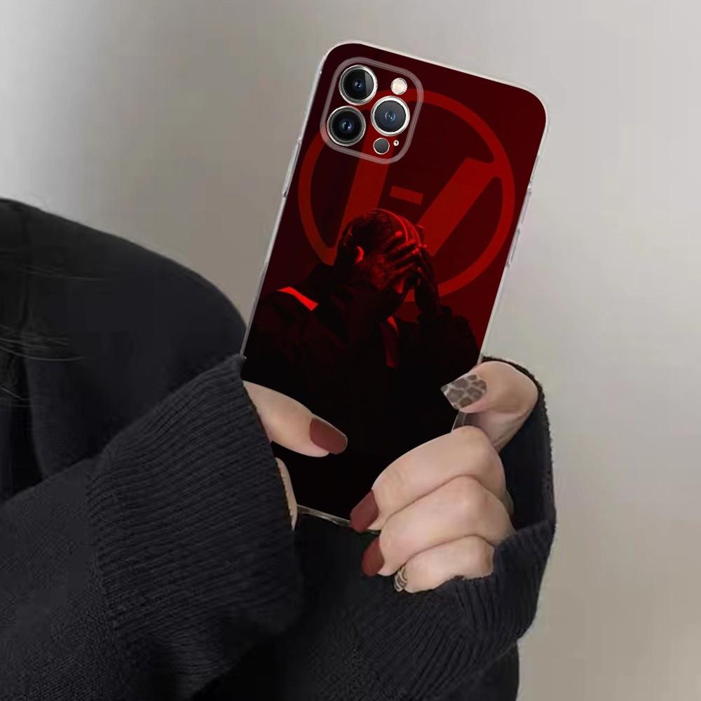 Band Twenty One P-Pilots Handyhülle Für IPhone 16 15 8 7 6 6S Plus X SE XR XS 14 11 12 13 Mini Pro Max Handyhülle