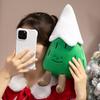 Plush Christmas Tree Doll Soft Stuffed Toy Pillow Bookshelf Xmas Decor Holiday Party Display Prop Kids Gift