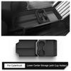 For TESLA Cybertruck Center Console Lower Non-slip Pad Armrest Partition Grid Organizer ABS Storage Box Under Central Control
