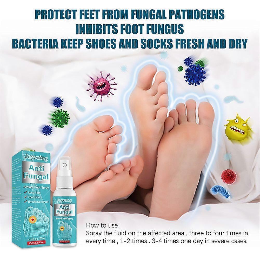 Athlete's Foot Cream for Fast Itch Relief & Fungus Treatment - Antifungal Ointment for Foot Odor, Sweat & Hong Kong Foot - 30g