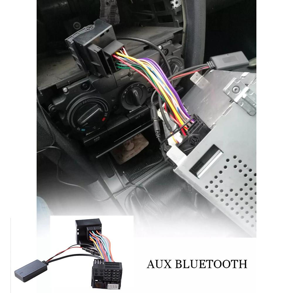 Car Bluetooth Audio Adapter for Peugeot 307 408 508 for Citroen Sega Triumph C2 C5 RD45 RD4 Audio Cable