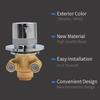 Thermostatic Shower Faucet Valve Cold &Hot Water Mixing Valve Mixer Tap Brass Shower Valve Switch Thermostat