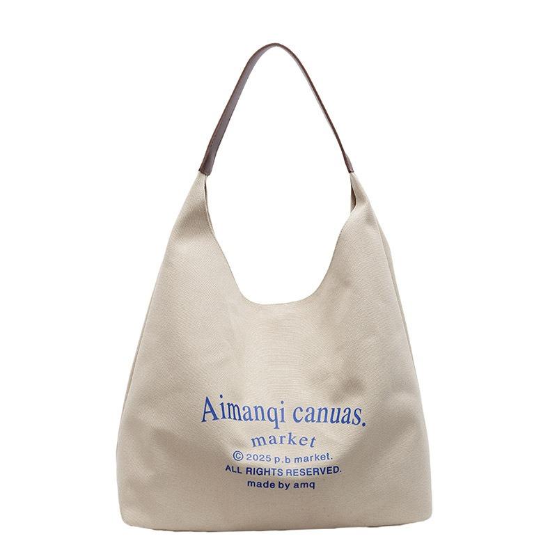 Large-capacity Tote Bag Women's New Urban Simple Art Students Class Portable Shoulder Bag