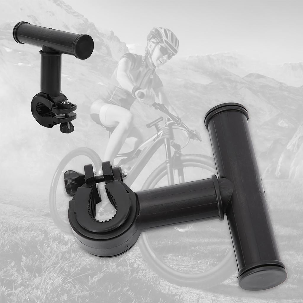 Mountain Road Bicycle T   O Shaped Handlebar Extension Mount Bracket Bike Flashlight Holder