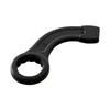 Ergonomic Curved Handle Percussion Wrench Heavy Duty Rust Resistant Tool for Impact Absorption and Reliability