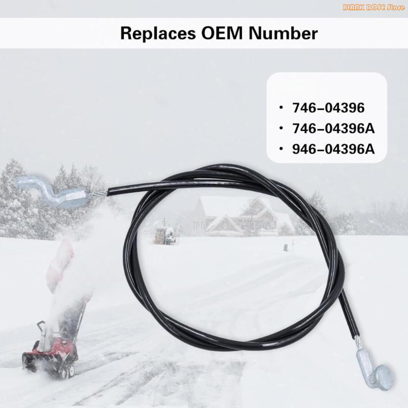 K1AE 21.5 Inch Length Replacement Speed Control Cable For Lawn Mowers Fabricated From Plastic And Stainless Steel For Repair