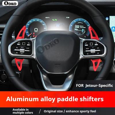 For JETOUR X70 PLUS   Model Car  Accessories Aluminum Alloy Car Steering Wheel Gear Shifters Paddle Shift Extension