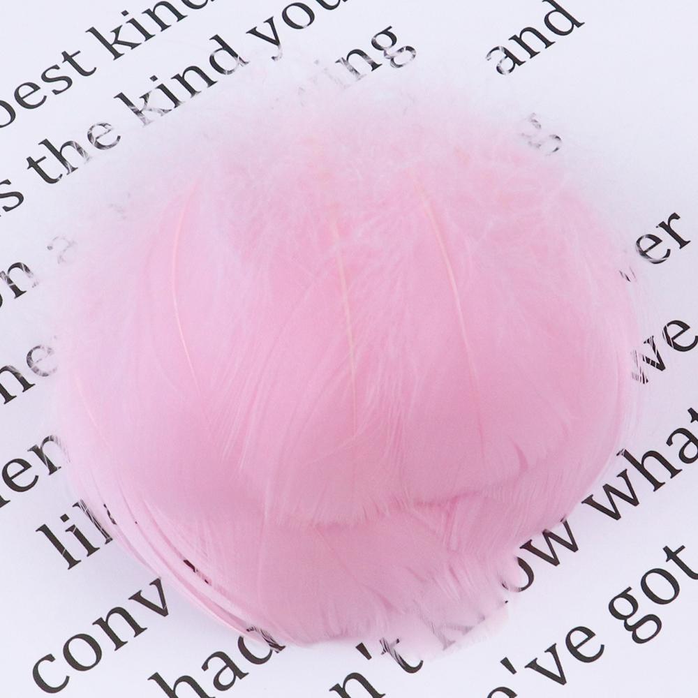 100Pcs/Lot Colour Goose Feathers 5-8Cm 8-12Cm Natural Feathers Crafts For Wedding Diy Handicraft Dream Catcher Decorative Plumes