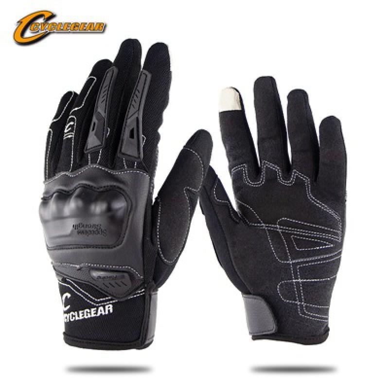 Full Finger Motorcycle Cycling Gloves With Touchscreen Breathable Mesh Wrist Protection Men Women Adult Riders
