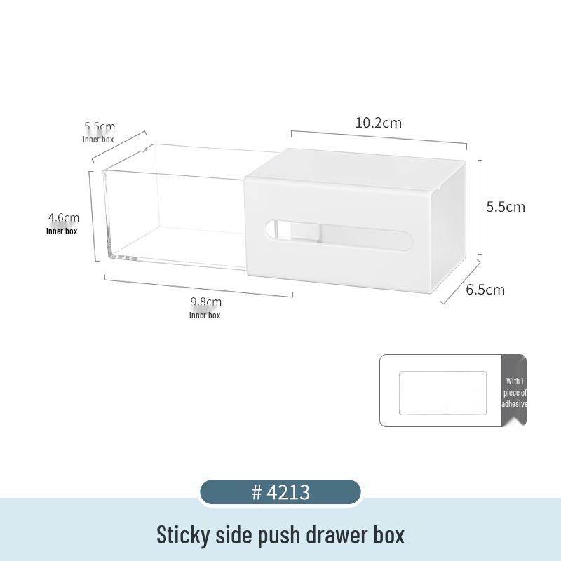 Wall-Mounted Bathroom Mirror Cabinet with Shelf for Cosmetics and Toiletries