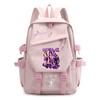 Schwarz und Rosa Schulgebrauch Kinder KATSEYE Bedruckter Rucksack Schüler Wasserdichte Tasche